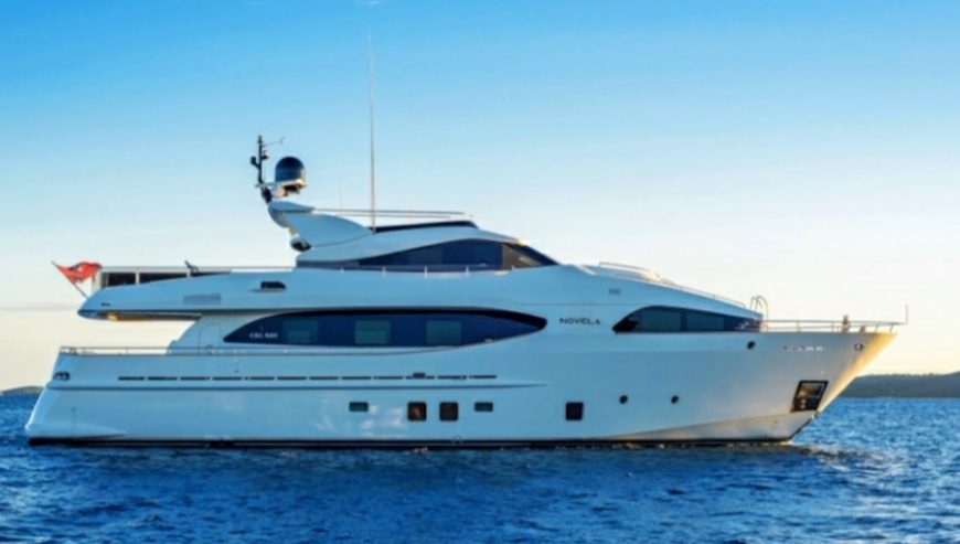 Novela | 2000 100′ 5″ (30.6m) Steel Luxury Motor Yacht from Italian shipyard CBI NAVI