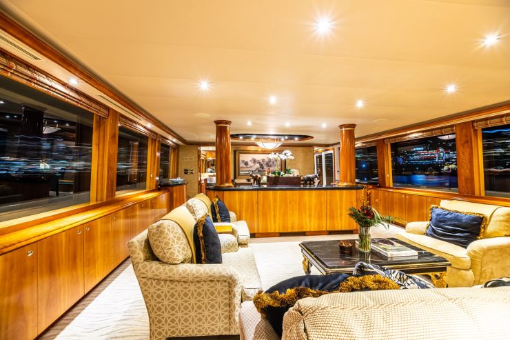 SERENGETI | 2002 / 2014 130′ (40m) Luxury Superyacht built by American shipyard Westport