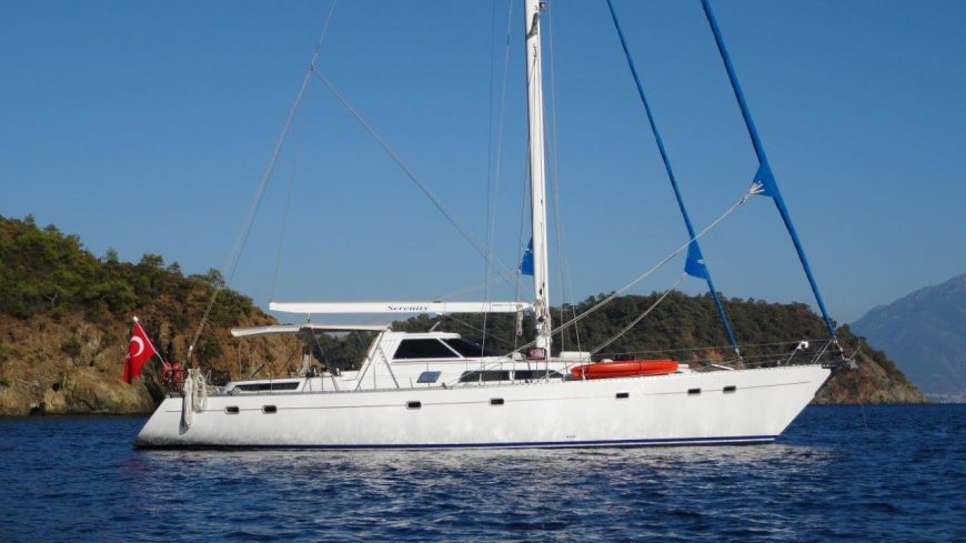 SERENITY | 1991 19.2 m German Horst Stichnoth design Classic Style Sloop Sail Yacht from Turkish shipyard SES YACHTS