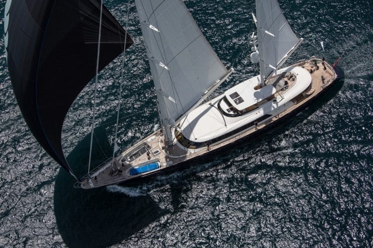 SILENCIO | 2001 163′ 5″ (49.8m) Cruising Ketch Built by Perini Navi