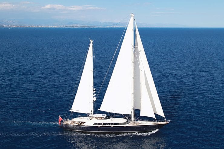 SILENCIO | 2001 163′ 5″ (49.8m) Cruising Ketch Built by Perini Navi