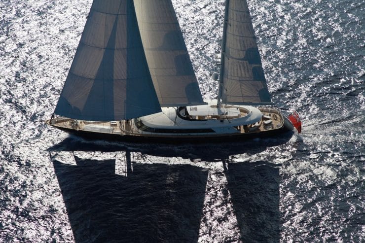 SILENCIO | 2001 163′ 5″ (49.8m) Cruising Ketch Built by Perini Navi