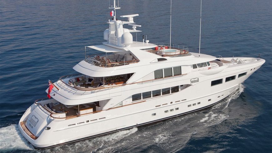 SNOWBIRD | 2010 128′ (39m) Tri-Deck Steel Hull Motor Yacht Built by Hakvoort