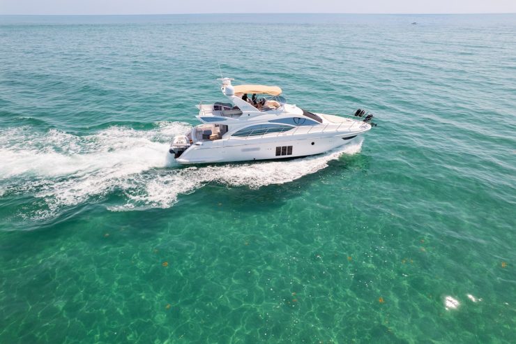 Serenity Now | 2012 53′ (16.15m) Luxury Flybridge Motor Yacht from Italian shipyard AZIMUT