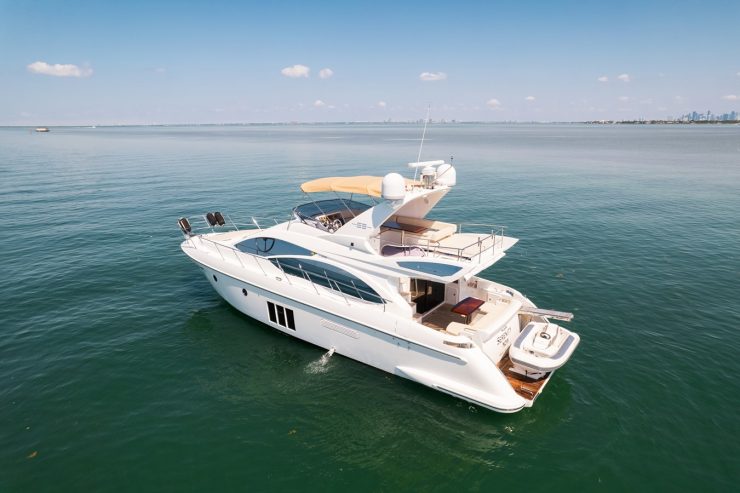 Serenity Now | 2012 53′ (16.15m) Luxury Flybridge Motor Yacht from Italian shipyard AZIMUT