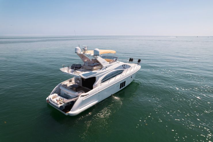 Serenity Now | 2012 53′ (16.15m) Luxury Flybridge Motor Yacht from Italian shipyard AZIMUT