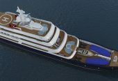 Simon Fraser | 2023 262′ 6″ (80m) Luxury Explorer Steel Motor Yacht from iconic Italian shipyard BENETTI