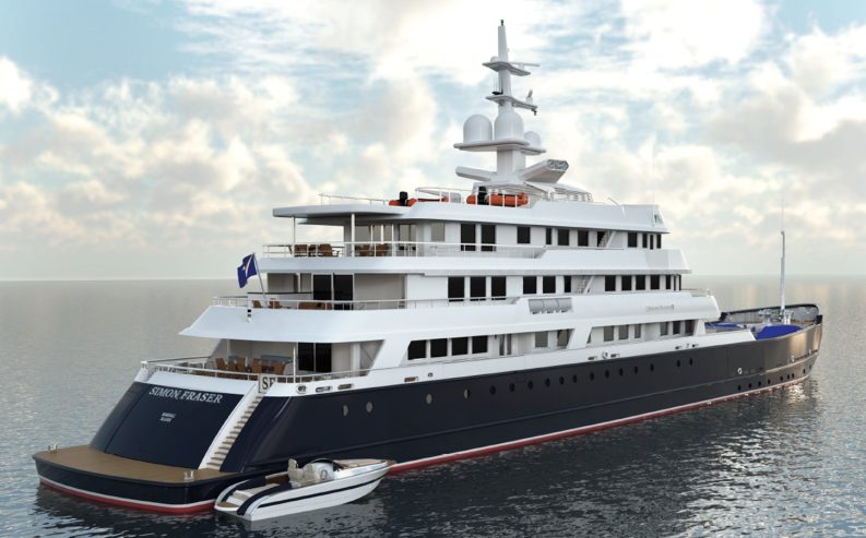 Simon Fraser | 2023 262′ 6″ (80m) Luxury Explorer Steel Motor Yacht from iconic Italian shipyard BENETTI