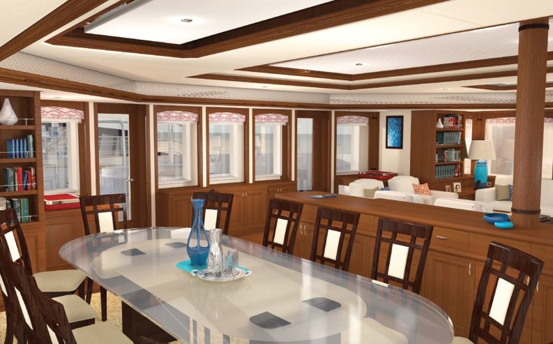 Simon Fraser | 2023 262′ 6″ (80m) Luxury Explorer Steel Motor Yacht from iconic Italian shipyard BENETTI