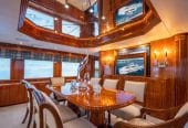 TIE BREAKER | 2001 100′ (30.48m) Motor Yacht from American shipyard HATTERAS