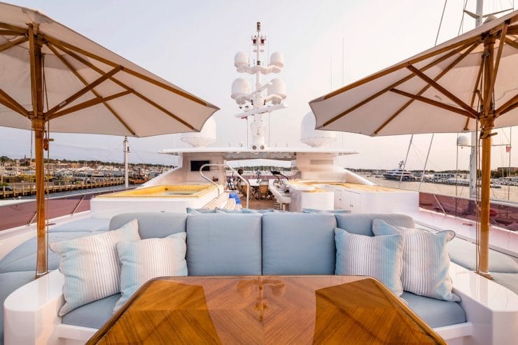 UNBRIDLED | 2009 191′ (58.22m) Luxury Aluminium Motor Yacht built by American shipyard TRINITY