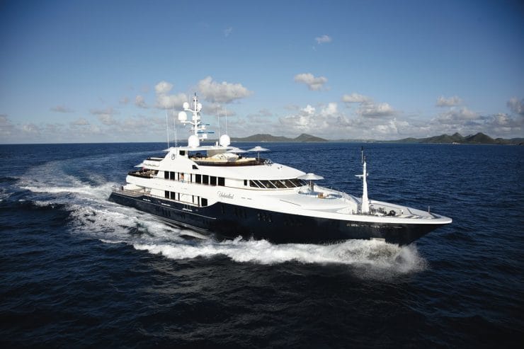 UNBRIDLED | 2009 191′ (58.22m) Luxury Aluminium Motor Yacht built by American shipyard TRINITY