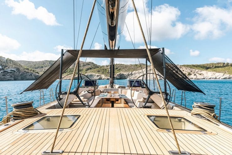 WALLY LOVE | 2007 30.5m (100′1″) Luxury Caron Fiber Sloop Sail Yacht from Italian shipyard WALLY