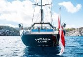 WALLY LOVE | 2007 30.5m (100′1″) Luxury Caron Fiber Sloop Sail Yacht from Italian shipyard WALLY