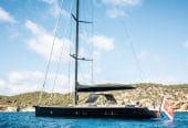 WALLY LOVE | 2007 30.5m (100′1″) Luxury Caron Fiber Sloop Sail Yacht from Italian shipyard WALLY