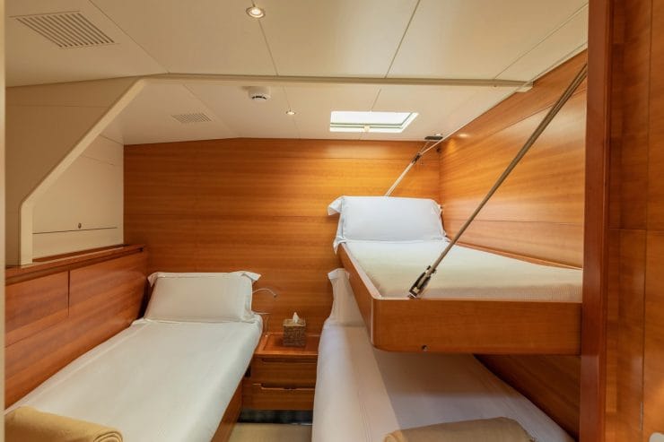 WALLY LOVE | 2007 30.5m (100′1″) Luxury Caron Fiber Sloop Sail Yacht from Italian shipyard WALLY