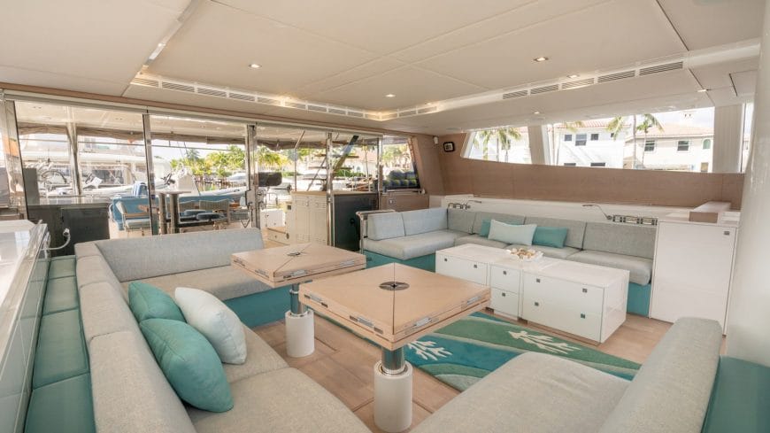 WILDBERRY | 2015 22.4m (73′ 5″) Sunreef 74 Custom Sailing Catamaran