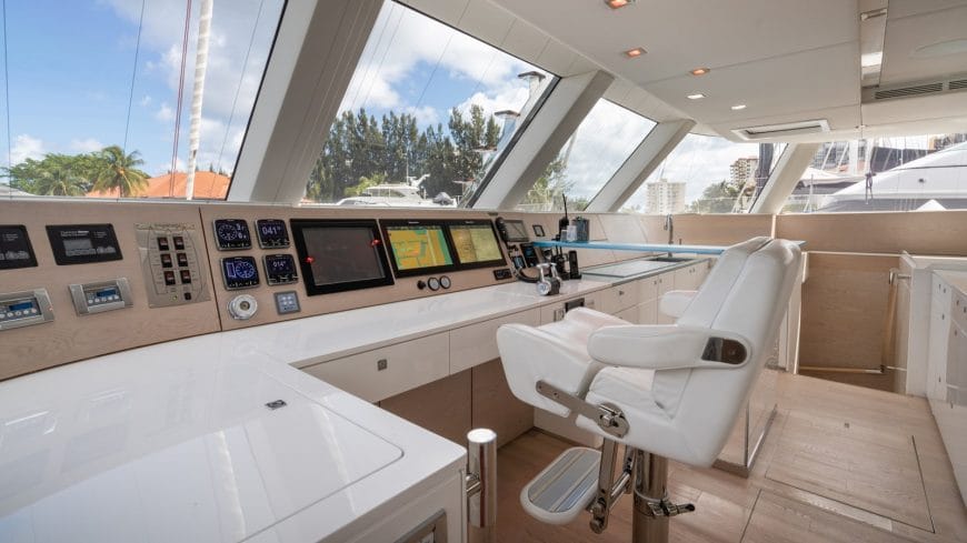 WILDBERRY | 2015 22.4m (73′ 5″) Sunreef 74 Custom Sailing Catamaran