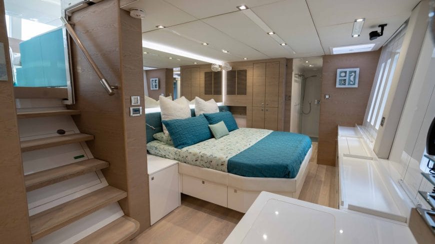 WILDBERRY | 2015 22.4m (73′ 5″) Sunreef 74 Custom Sailing Catamaran