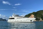 XANADU | 1997 34m (111′7″) Luxury Flybridge Steel Motor Yacht from Dutch shipyard MOONEN