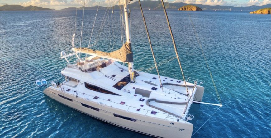 XENIA | 2010 2010 74′ (22.56m) Luxury Catamaran from French shipyard PRIVILEGE