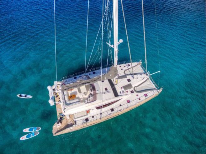 XENIA | 2010 2010 74′ (22.56m) Luxury Catamaran from French shipyard PRIVILEGE