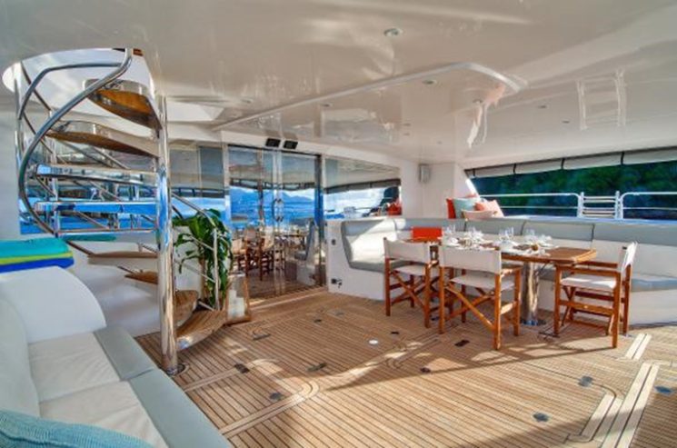 XENIA | 2010 2010 74′ (22.56m) Luxury Catamaran from French shipyard PRIVILEGE