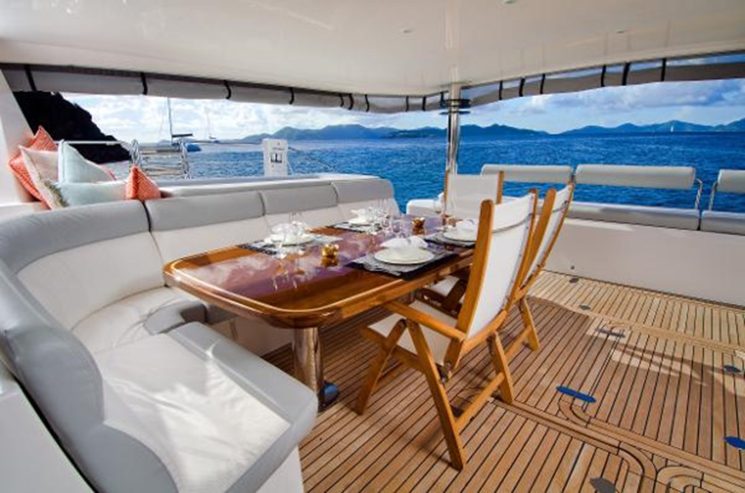 XENIA | 2010 2010 74′ (22.56m) Luxury Catamaran from French shipyard PRIVILEGE