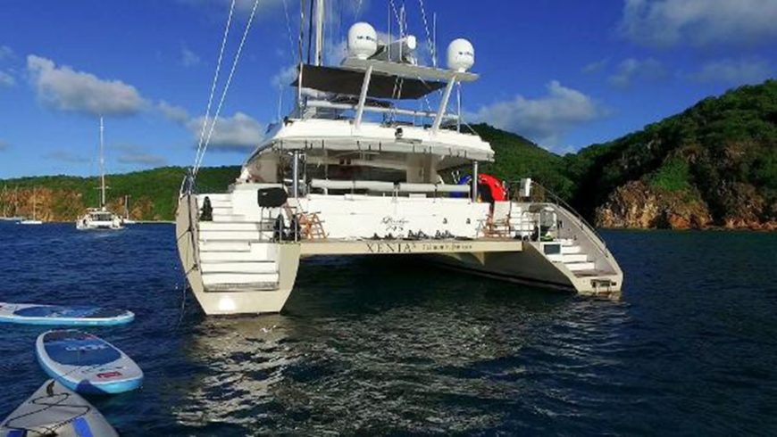 XENIA | 2010 2010 74′ (22.56m) Luxury Catamaran from French shipyard PRIVILEGE