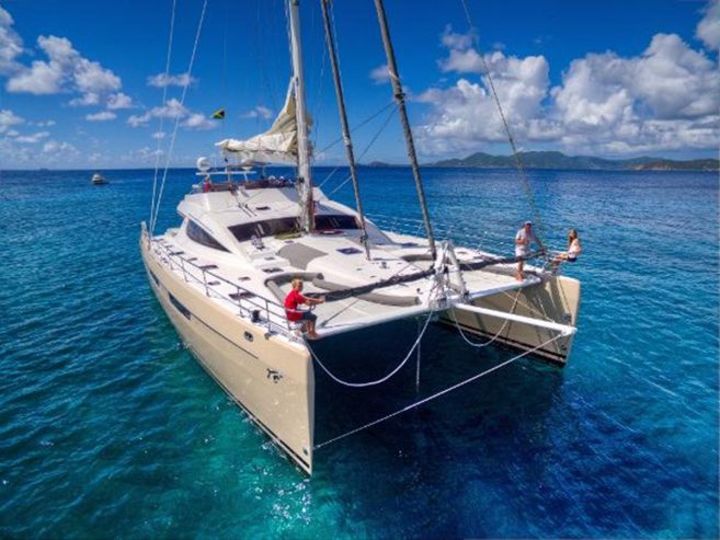 XENIA | 2010 2010 74′ (22.56m) Luxury Catamaran from French shipyard PRIVILEGE