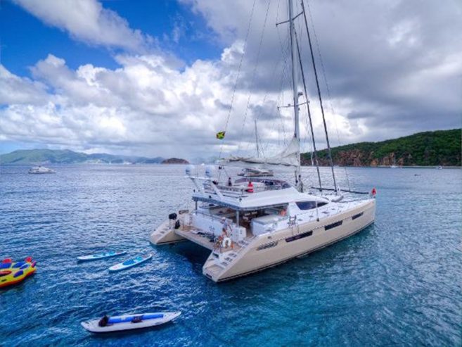 XENIA | 2010 2010 74′ (22.56m) Luxury Catamaran from French shipyard PRIVILEGE