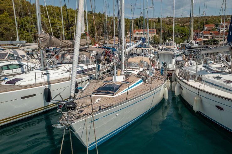 Zaida | 1988 47′ 2″ (14.36m) Classic Swan 46 Cruising Sail Yacht from Danish shipyard NAUTOR SWAN