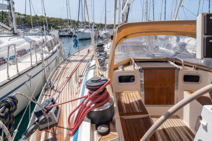 Zaida | 1988 47′ 2″ (14.36m) Classic Swan 46 Cruising Sail Yacht from Danish shipyard NAUTOR SWAN