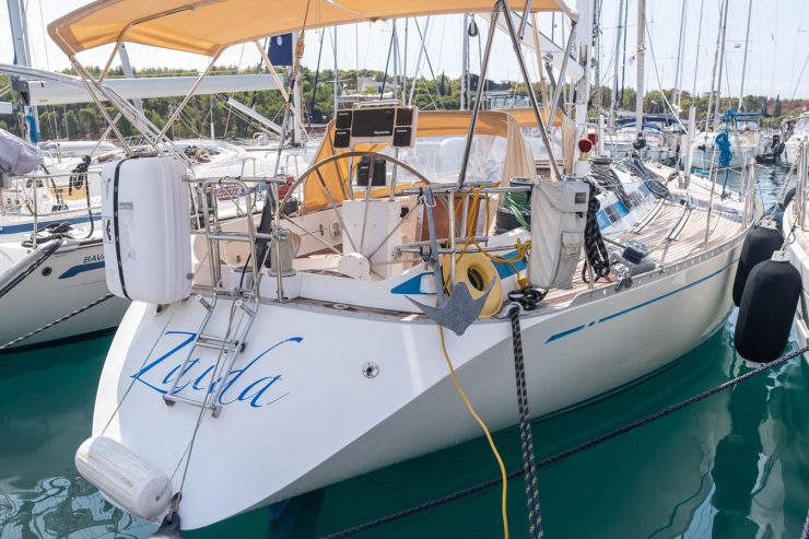 Zaida | 1988 47′ 2″ (14.36m) Classic Swan 46 Cruising Sail Yacht from Danish shipyard NAUTOR SWAN