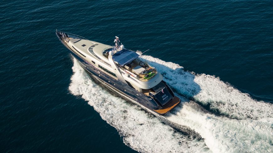 ONE BLUE | 2009 38.75m Luxury Motor Yacht from Croation shipyard Oceanline