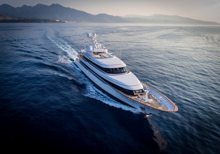 DRIZZLE | 2012 69m (226ft) Luxury Tri-Deck Steel Motor Yacht built by Dutch shipyard Feadship