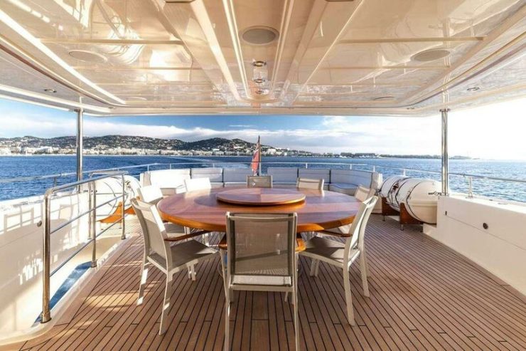 5G | 2011 129ft (40m) Luxury Superyacht built by Italian shipyard CRN