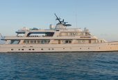 BIG EAGLE | 1980 172ft (52m) Classic Luxury Steel Motor Yacht built by Japanese shipyard Mie Zosen