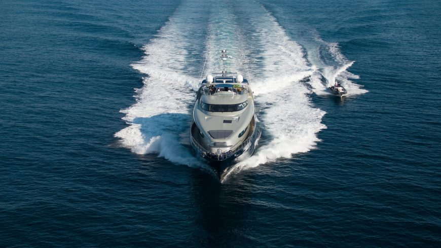 ONE BLUE | 2009 38.75m Luxury Motor Yacht from Croation shipyard Oceanline