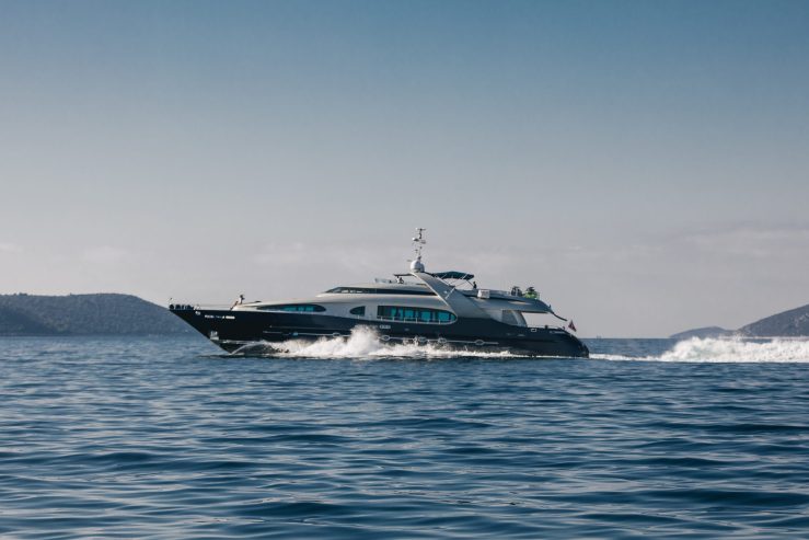 ONE BLUE | 2009 38.75m Luxury Motor Yacht from Croation shipyard Oceanline