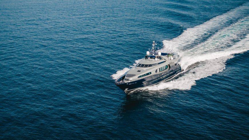 ONE BLUE | 2009 38.75m Luxury Motor Yacht from Croation shipyard Oceanline