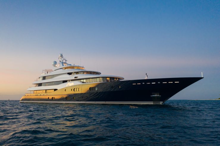 AMARYLLIS | 2011 78.43m (257′4″) Luxury Steel Tri-Deck Motor Yacht from renowned German shipyard Abeking & Rasmussen