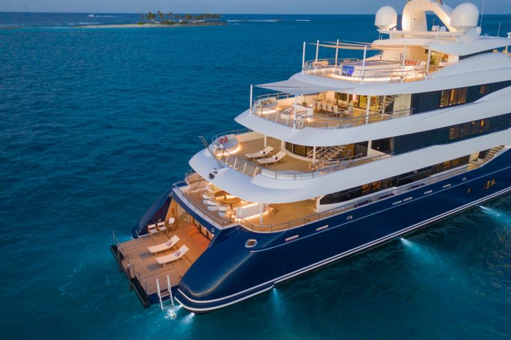 AMARYLLIS | 2011 78.43m (257′4″) Luxury Steel Tri-Deck Motor Yacht from renowned German shipyard Abeking & Rasmussen