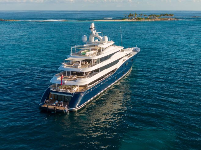 AMARYLLIS | 2011 78.43m (257′4″) Luxury Steel Tri-Deck Motor Yacht from renowned German shipyard Abeking & Rasmussen