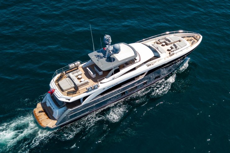 ANTHEYA III | 2015 35m Luxury Motor Yacht from British shipyard Princess