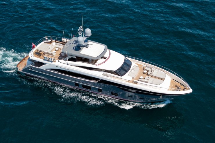 ANTHEYA III | 2015 35m Luxury Motor Yacht from British shipyard Princess