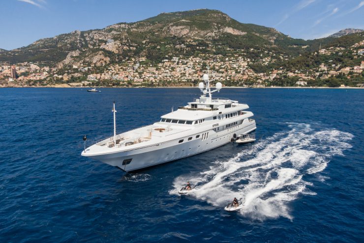 APOGEE | 2003 63m Luxury Classic Style Steel Motor Yacht from Italian shipyard CODECASA