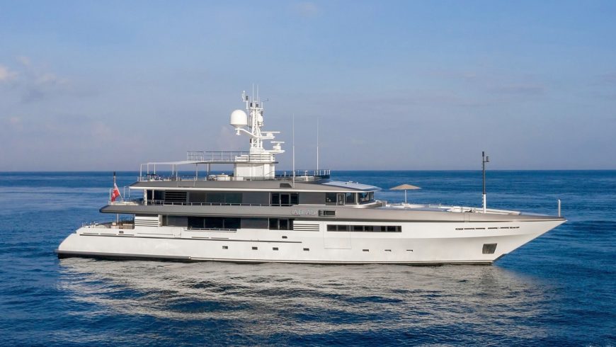 ATLAS | 2011 51m (167ft) Luxury Tri-Deck Steel Motor Yacht built by Italian shipyard Codecasa