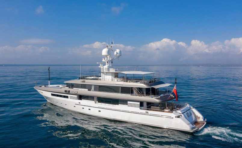 ATLAS | 2011 51m (167ft) Luxury Tri-Deck Steel Motor Yacht built by Italian shipyard Codecasa