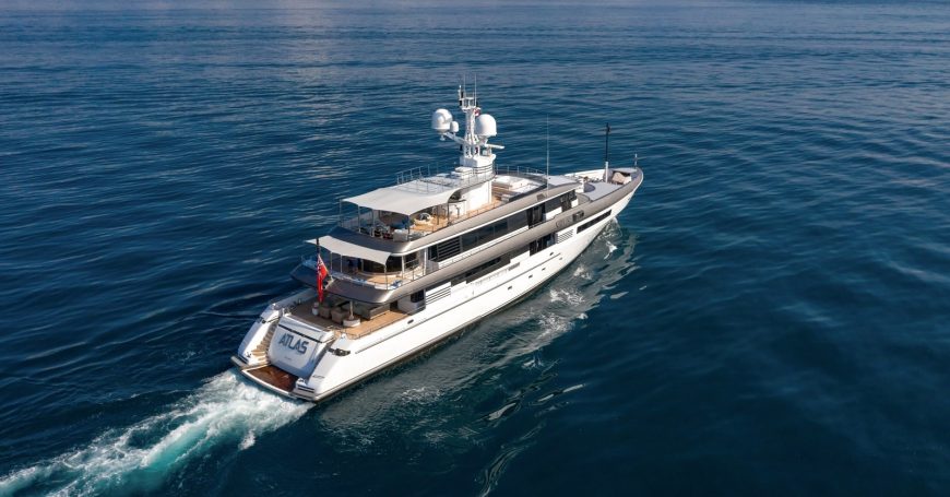 ATLAS | 2011 51m (167ft) Luxury Tri-Deck Steel Motor Yacht built by Italian shipyard Codecasa